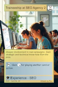 seo experience card